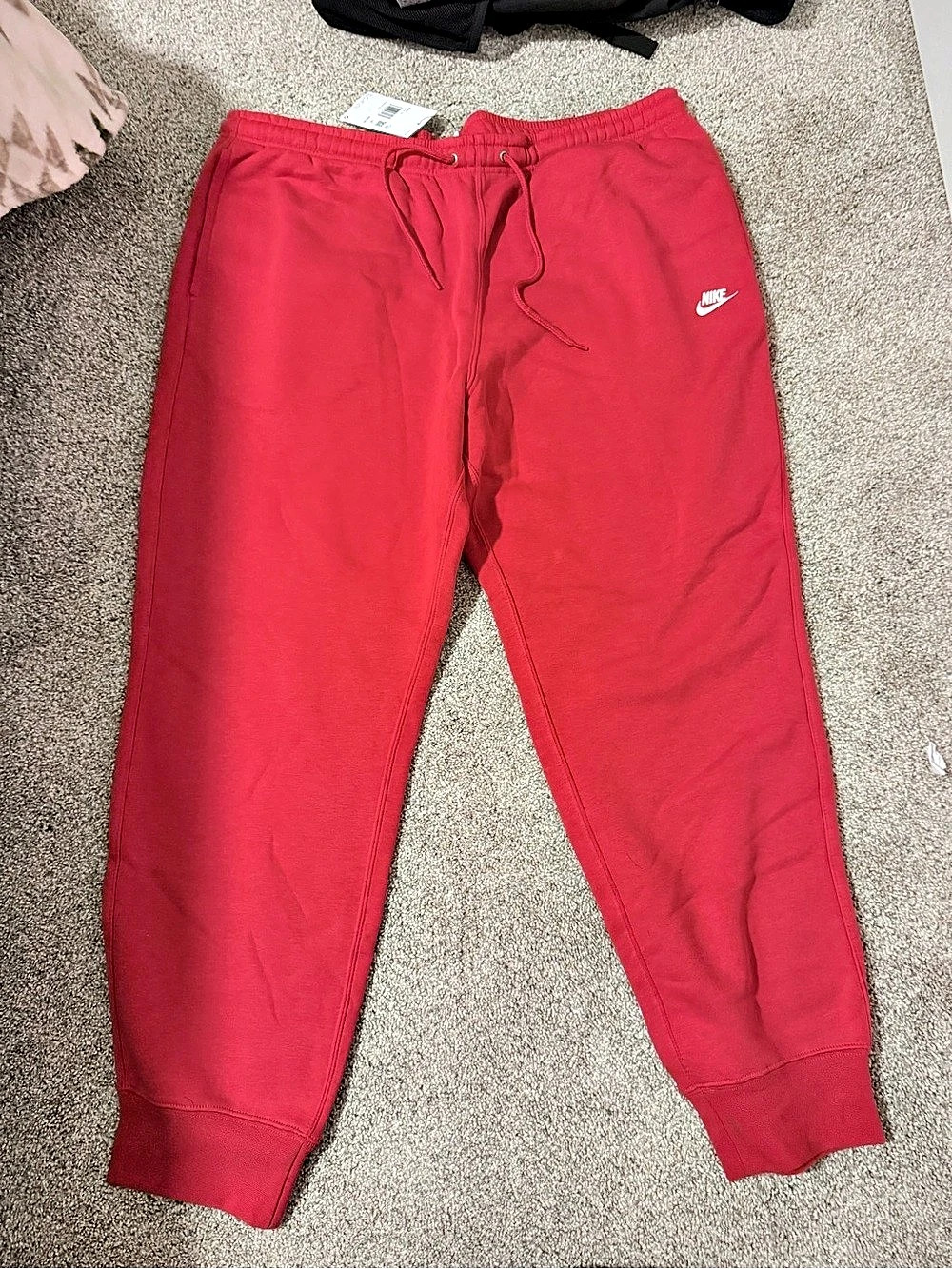 Nike Sportswear Club Fleece Joggers Men's Red XXL